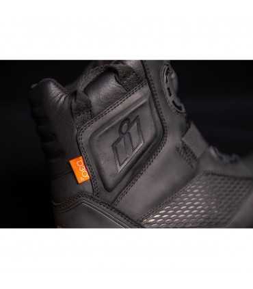 Icon Stormhawk wasserdichte Schuhe schwarz