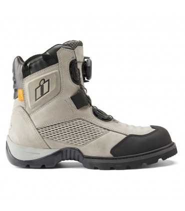 Graue wasserdichte Icon Stormhawk Schuhe