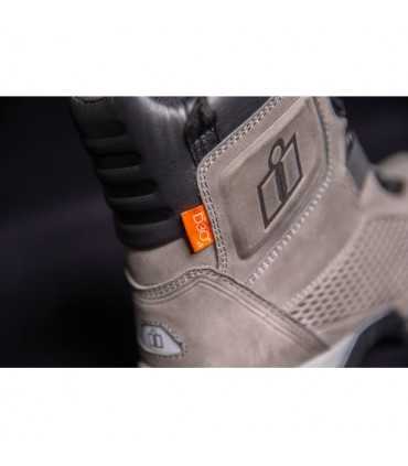 Graue wasserdichte Icon Stormhawk Schuhe