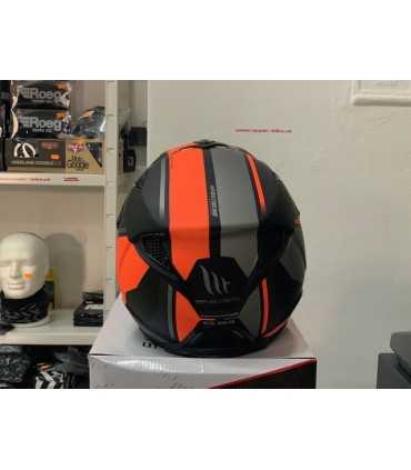 Mt Helmets Streetfighter Sv Twin C4 Arancio