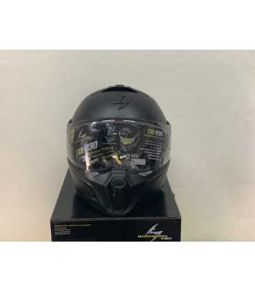 Casque modulaire Scorpion Exo-930 solid noir matt