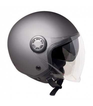 Casco jet Skap-P 1 SH Zed antracite opaco