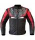 Giacca moto Berik Supersonic camo rosso