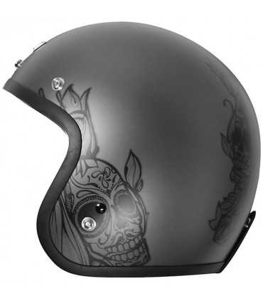 Casco jet Origine Primo Looser grigio opaco