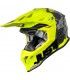 Casque cross Just-1 J39 Kinetic Camo jaune