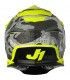 Casque cross Just-1 J39 Kinetic Camo jaune