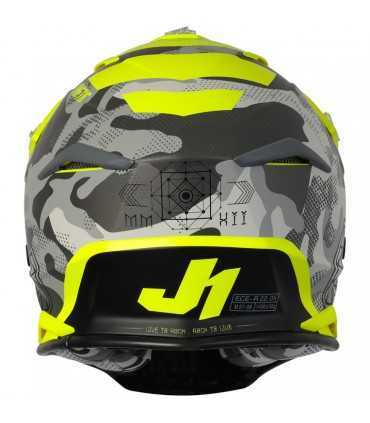 Casque cross Just-1 J39 Kinetic Camo jaune