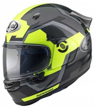 Arai Quantic Face fluo Gelb