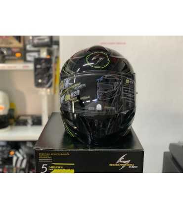 Scorpion Exo 920 Satellite black yellow