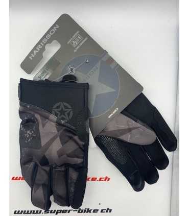 Handschuhe Harisson Score schwarz grau