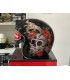 Mt Helmets Le Mans 2 Sv Skull & Roses A1 Schwarz