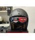 Mt Helmets Le Mans 2 Sv Skull & Roses A2 Grigio