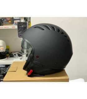 Casque jet Tucano urbano El Fresh noir matt