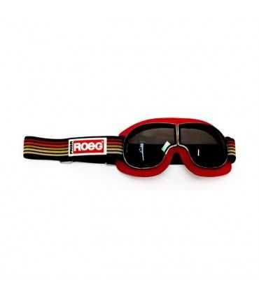 ROEG JETTSON FOUNDRY GOGGLE SCHWARZ UND GESTREIFTES BAND