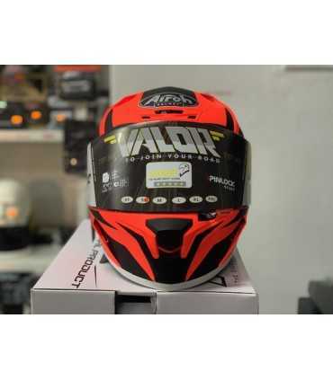 Casque Airoh Valor Wings orange matt