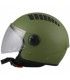 Casco demi jet BHR 810 air verde opaco