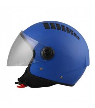 Casco demi jet BHR 810 air blu opaco