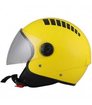 Casco demi jet BHR 810 air giallo