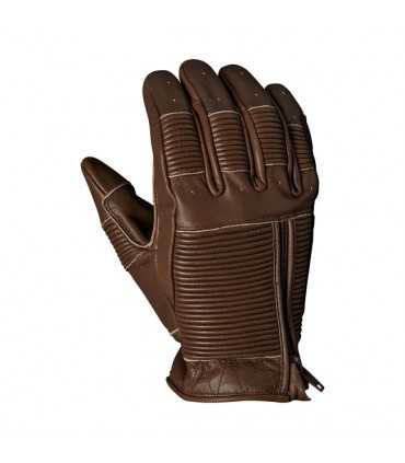 Gants en cuir moto RSD Bronzo marroon