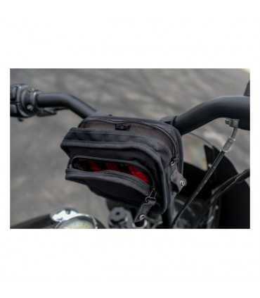 BURLY VOYAGER HANDLEBAR BAG BLACK