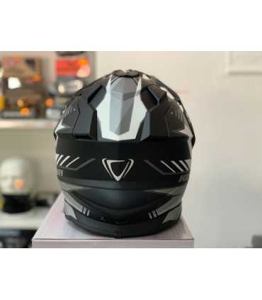 Casque Vemar Kona Explorer gris blanc matt