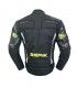 Veste moto Berik Supersonic camo 2 jaune