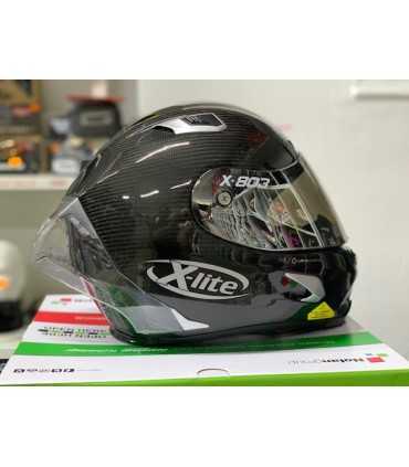 Casco integrale X-lite X-803 Rs Ultra Carbon silver Edition