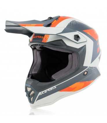 Cross kinder helm Acerbis Steel orange