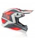 Cross kid helmet Acerbis Steel red