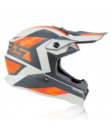 Cross kid helmet Acerbis Steel orange