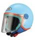 Casque enfant Bhr bleu