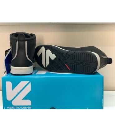 Vquattro Twin wasserdichte Motorradschuhe schwarz