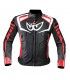 Motorcycle lady jacket Berik Supersport red