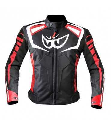 Giacca donna moto Berik Supersport rosso