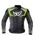 Motorcycle lady jacket Berik Supersport yellow