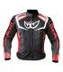 Motorcycle jacket Berik Supersport red