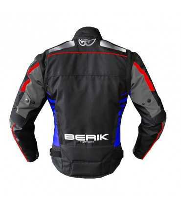 Giacca moto Berik Supersport blu