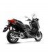 Leovince Yamaha XMax 125 (2018-20) Inox Black CH+KAT - Full System - Endcap Carbon