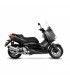 Leovince Yamaha XMax 125 (2018-20) Inox CH - Full System - Endcap Carbon