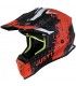 Casco cross Just 1 J38 Mask arancio fluo opaco