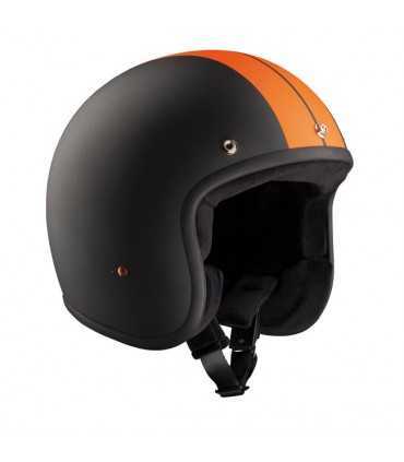 JET BANDIT BLACK MATT orange