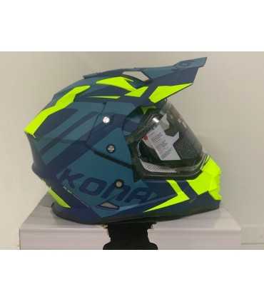 Vemar Kona Explorer green yellow helmet