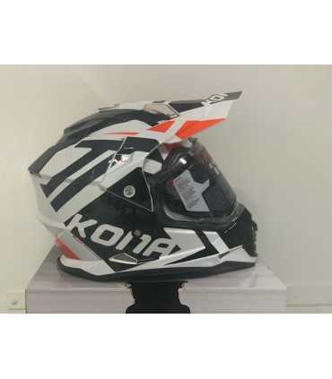 Casco Vemar Kona Desert bianco arancio