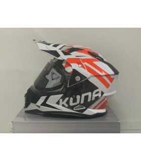 Vemar Kona Explorer white orange helmet