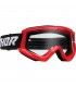 Thor COMBAT rosso nero maschera cross