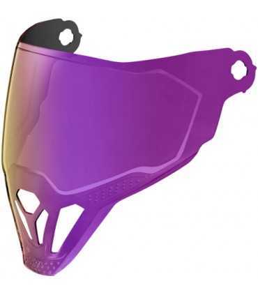 Purple mirror visor Force Icon Airflite