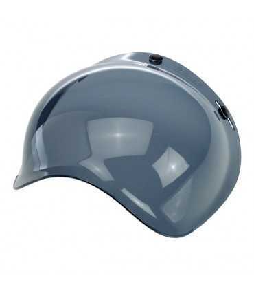 BILTWELL 3 BOTTONS BUBBLE VISOR ANTIFOG SMOKE