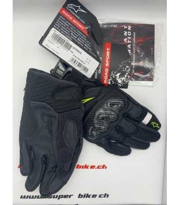 MOTORRADHANDSCHUHE Alpinestars Smx-1 Air V2 schwarz gelb