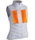 Gilet damen Heated Capit Joule white