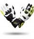 Racing glove Spyke Tech race white yellow